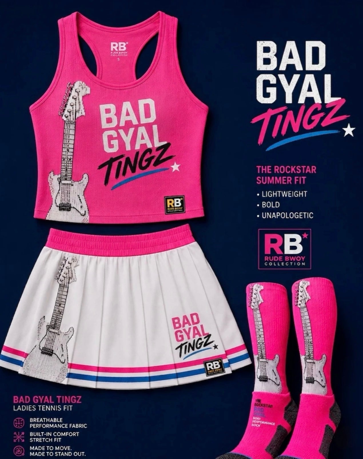 Bad Gyal Tingz – Ladies Tennis Fit