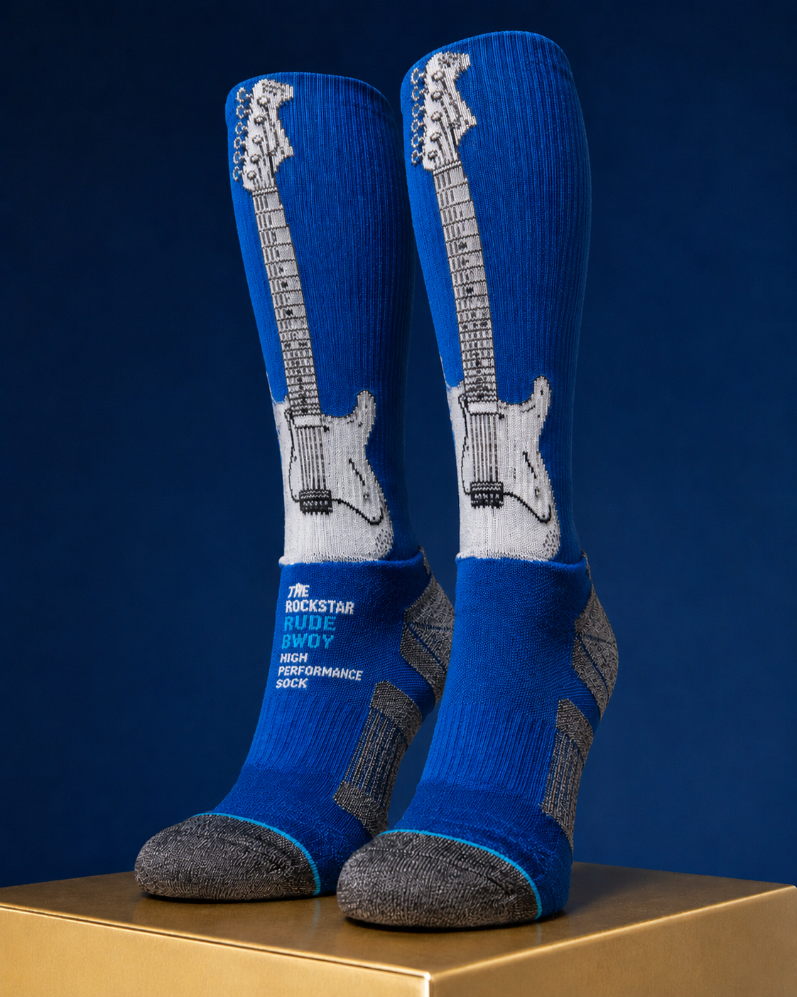 Rockstar Rude Bwoy High Performance Orthopedic Sock